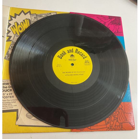 1973 3 Little Pigs /Little Red Riding Hood /The Wizard of Oz Peter Pan Bood Recd - Picture 6 of 7